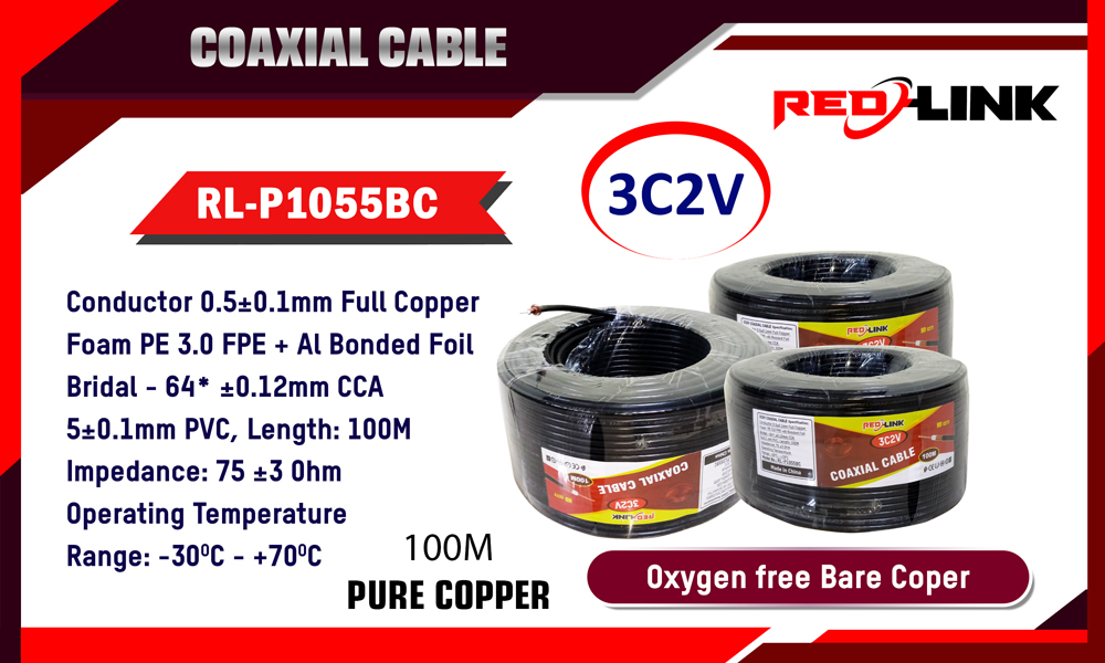 Redlink 3C2V Coaxial Cable Sri Lanka
