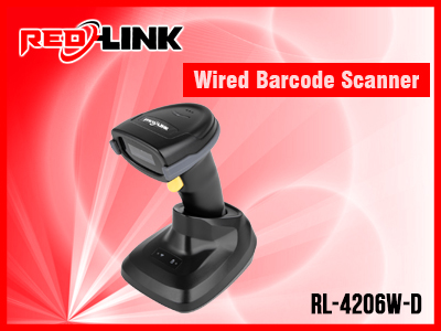 RED LINK 2.4G Wireless Barcode Scanner (RL-4206W-D) Price Sri Lanka