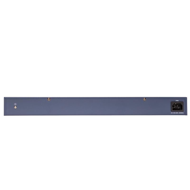 Hikvision 24-Port Gigabit PoE Switch (DS-3E1526P-SI – 24×PoE+370W Budget+2×SFP+6kV Surge Protection)