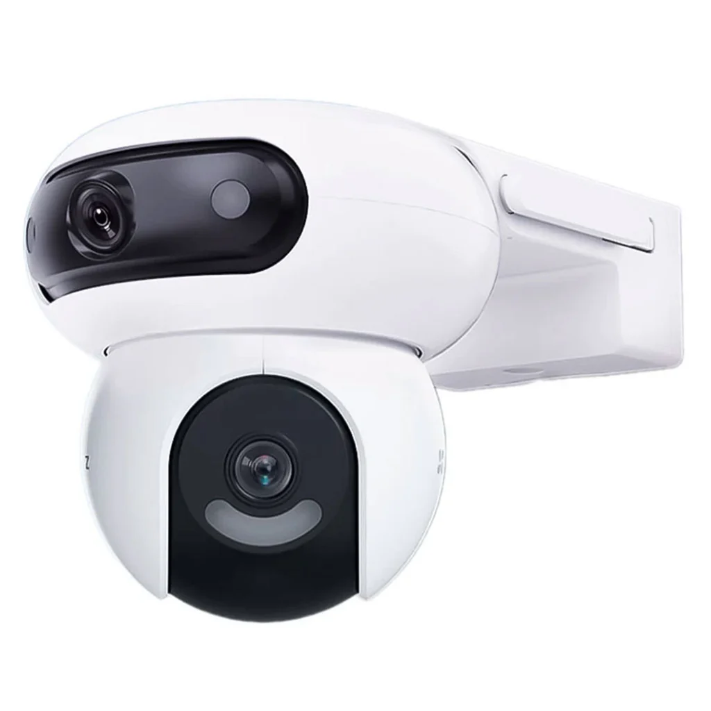 EZVIZ H90 Dual 2K⁺ Dual-Lens Pan & Tilt Wi-Fi Camera (4MP+4MP+AI Tracking+Dual View Color Night Vision+Weatherproof)