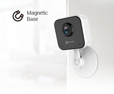 EZVIZ H1c Compact Smart Home Wi-Fi Camera (1080p Full HD+Motion Detection+Two-Way Audio+Magnetic Base)