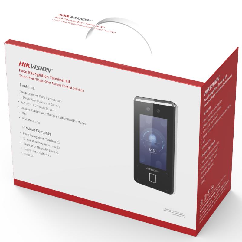 Get the best price in Sri Lanka on the Hikvision DS-KAS541 Kit. Buy now for the lowest price in Sri Lanka on a complete touchless facial recognition door lock package.