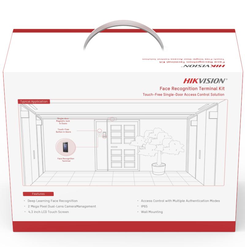 Get the best price in Sri Lanka on the Hikvision DS-KAS541 Kit. Buy now for the lowest price in Sri Lanka on a complete touchless facial recognition door lock package.