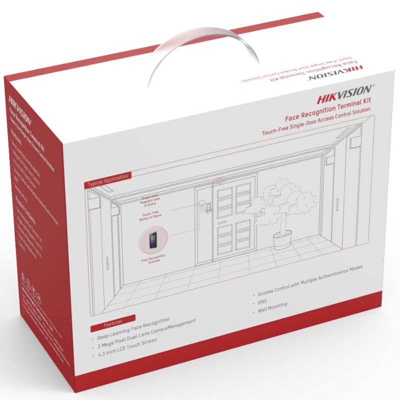 Get the best price in Sri Lanka on the Hikvision DS-KAS541 Kit. Buy now for the lowest price in Sri Lanka on a complete touchless facial recognition door lock package.