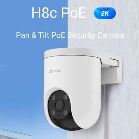 Buy EZVIZ Wifi Camera in Sri lanka (H8c PoE 2K 3MP) at elecshop.lk. Features single-cable PoE, 360° pan/tilt, AI tracking, & islandwide delivery!