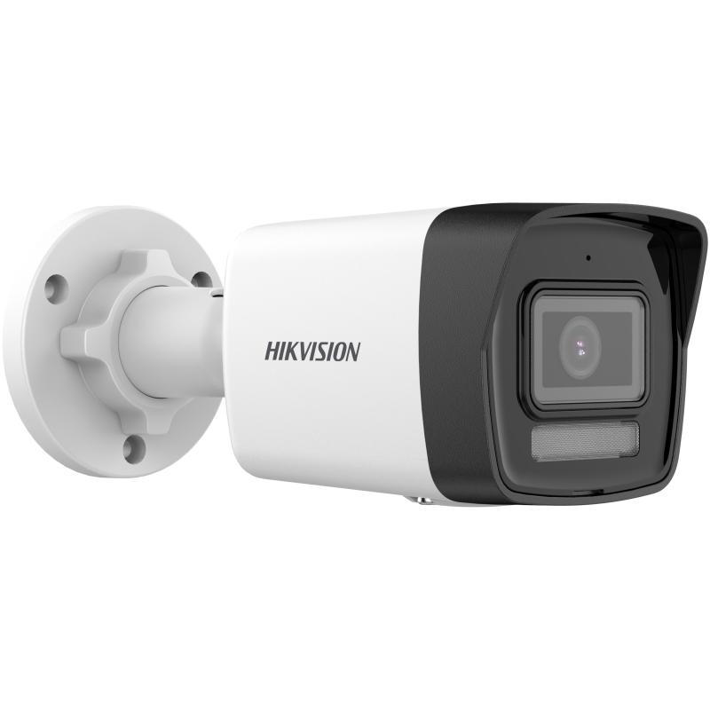 Hikvision DS-2CD1083G2-LIU 8MP (4K) Smart Hybrid Light Fixed Bullet Network Camera (Human & Vehicle Detection + 120dB True WDR + 30m Smart IR & Color Night Vision + Built-in Mic + PoE + IP67 Weatherproof)