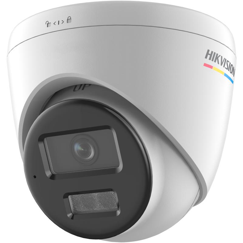 Hikvision DS-2CD1367G3-LIUF/SL 6 MP ColorVu 3.0 Smart Hybrid Light Turret IP Camera (HikAI-ISP + Live Two-Way Audio & Strobe Alarm + Motion 3.0 + 512GB SD Slot + 120dB WDR + 30m White Light & IR + IP67 Weatherproof)
